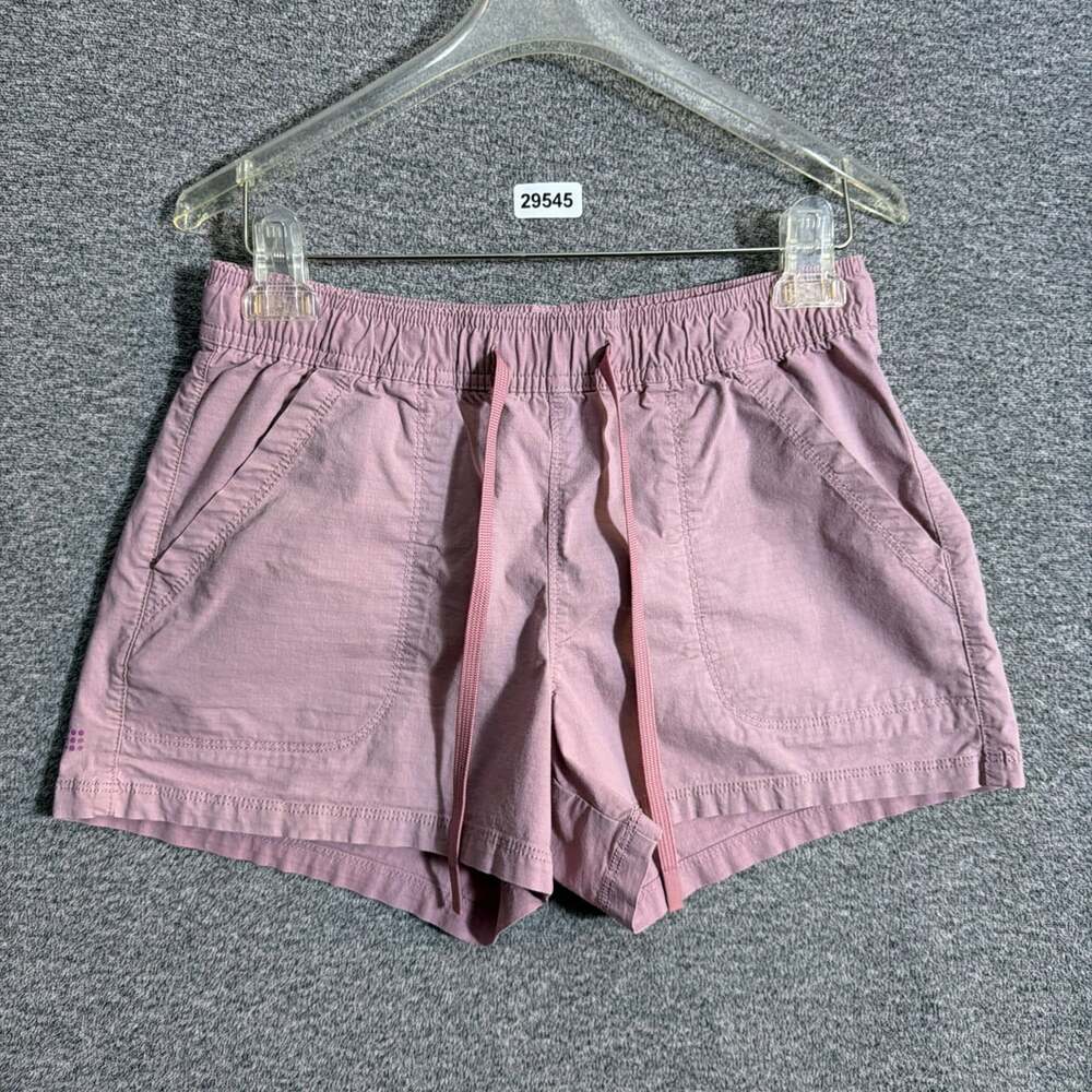 Title Nine Women's Size Small Pink Scout Ripstop 3" Inseam Fiero Shorts
